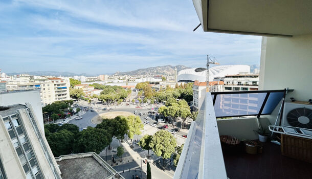 Appartement 2 pièces  à louer Marseille 8eme 13008