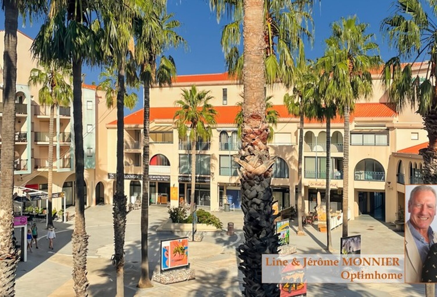 Appartement T2 cabine avec vue sur le port et la mer — photo 1