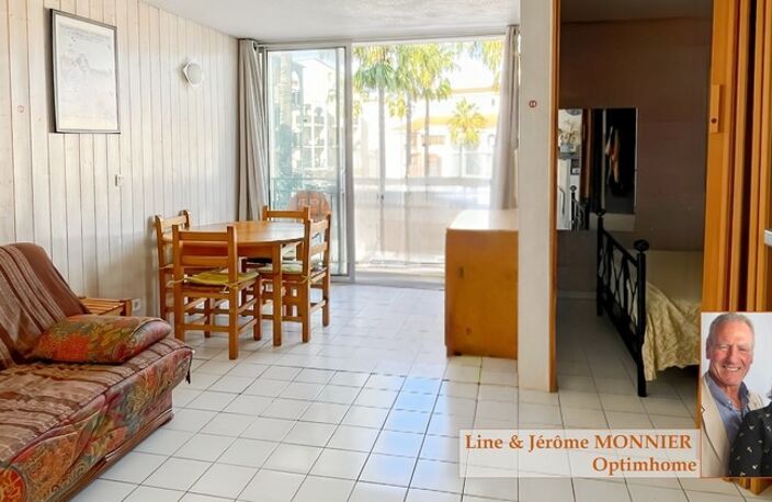 Appartement T2 cabine avec vue sur le port et la mer — photo 3