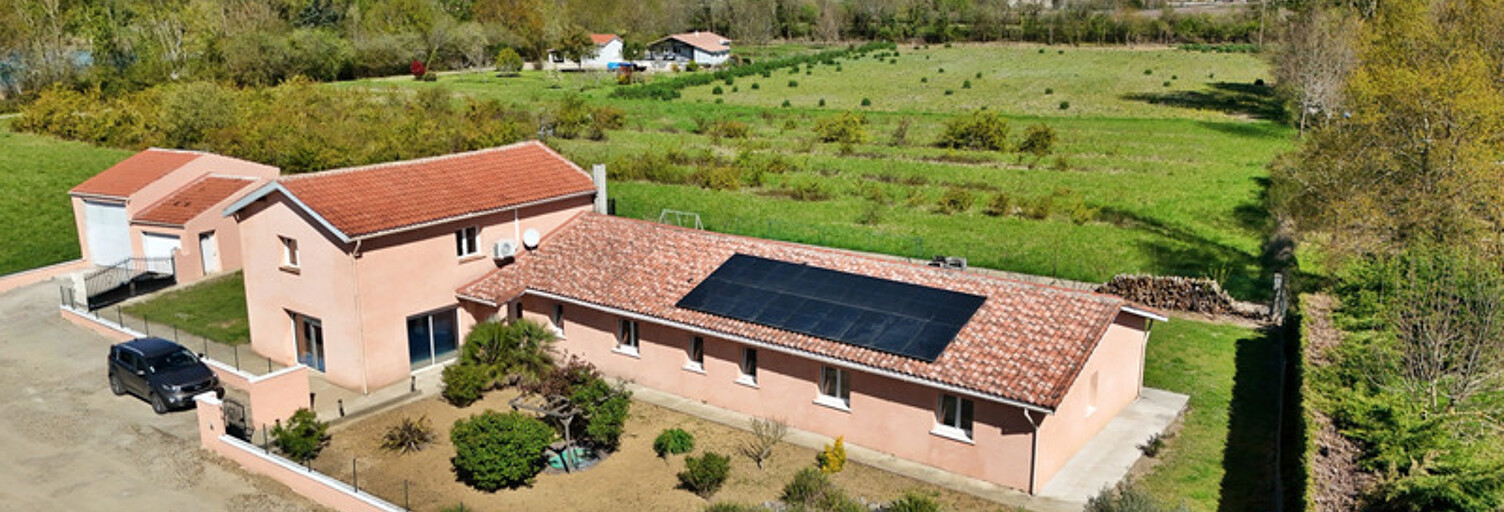 Maison 9 Pièces 253 m² à vendre à Feugarolles (47230)