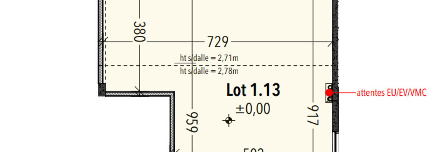 Bureau  80 m² à louer à Saint-Paul (97434)