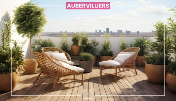 Appartement 4 pièces  à vendre Aubervilliers 93300