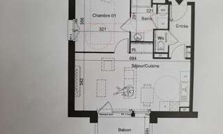 Appartement 2 Pièces 44 m² à vendre à Orchies (59310)