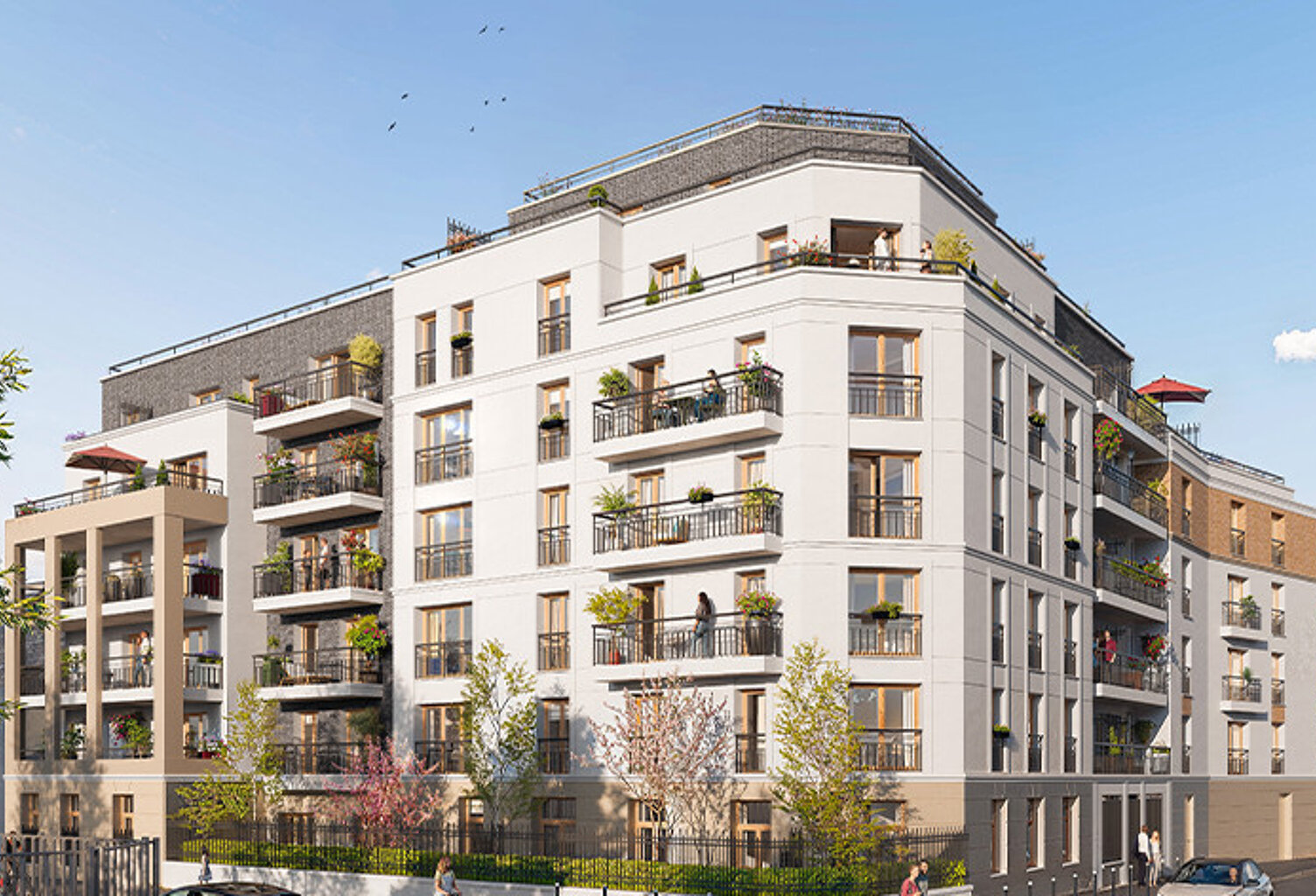 Vente programme neuf T1, T3, T4 23 à 83 m² Aubervilliers (93300) — photo 1