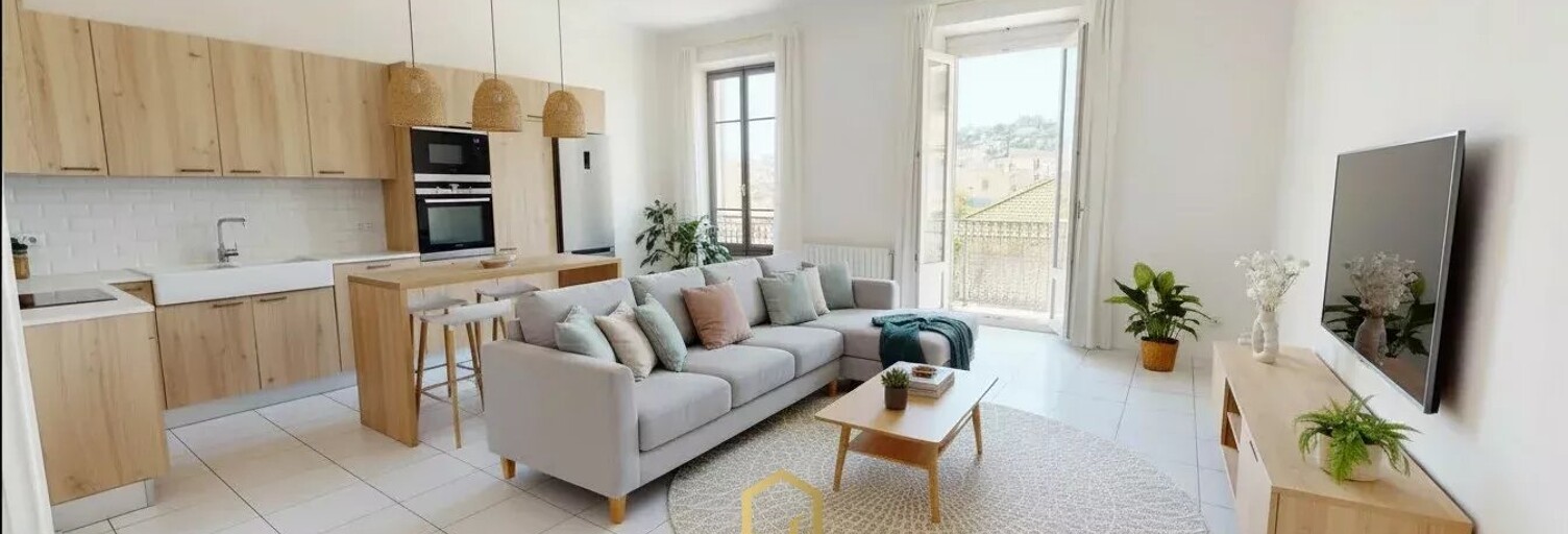 Appartement 3 Pièces 63 m² à vendre à Nice (06000)