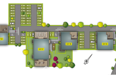 Appartement 3 pièces 215000 €