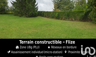 Terrain  1000 m² à vendre à Flize (08160)