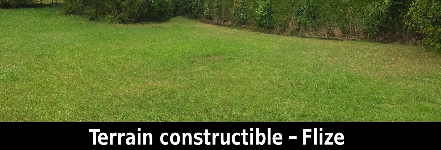 Terrain  1000 m² à vendre à Flize (08160)