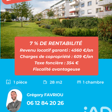 Appartement 1 pièces 59900 €