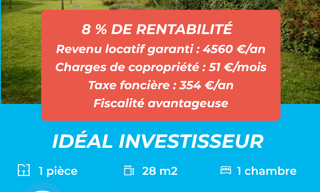 Appartement 1 Pièce 28 m² à vendre à Nantes (44000)