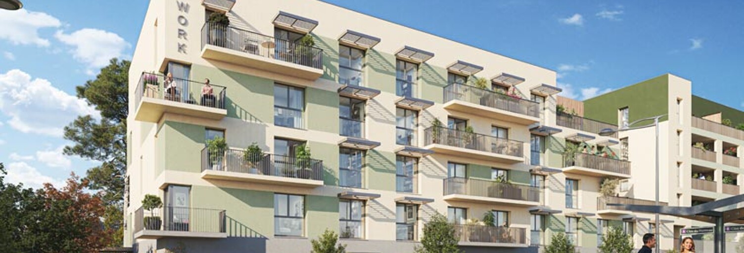 Appartement neuf T1, T2 Pièce 19 à 41 m² à vendre à Saint-Jean-de-Braye (45800)