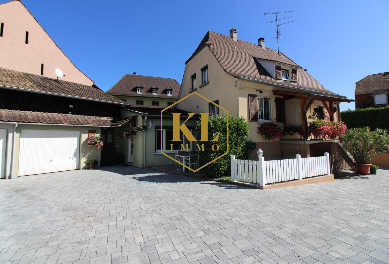 maison de village de 92 m² située à Sigolsheim sur la route d — photo 1