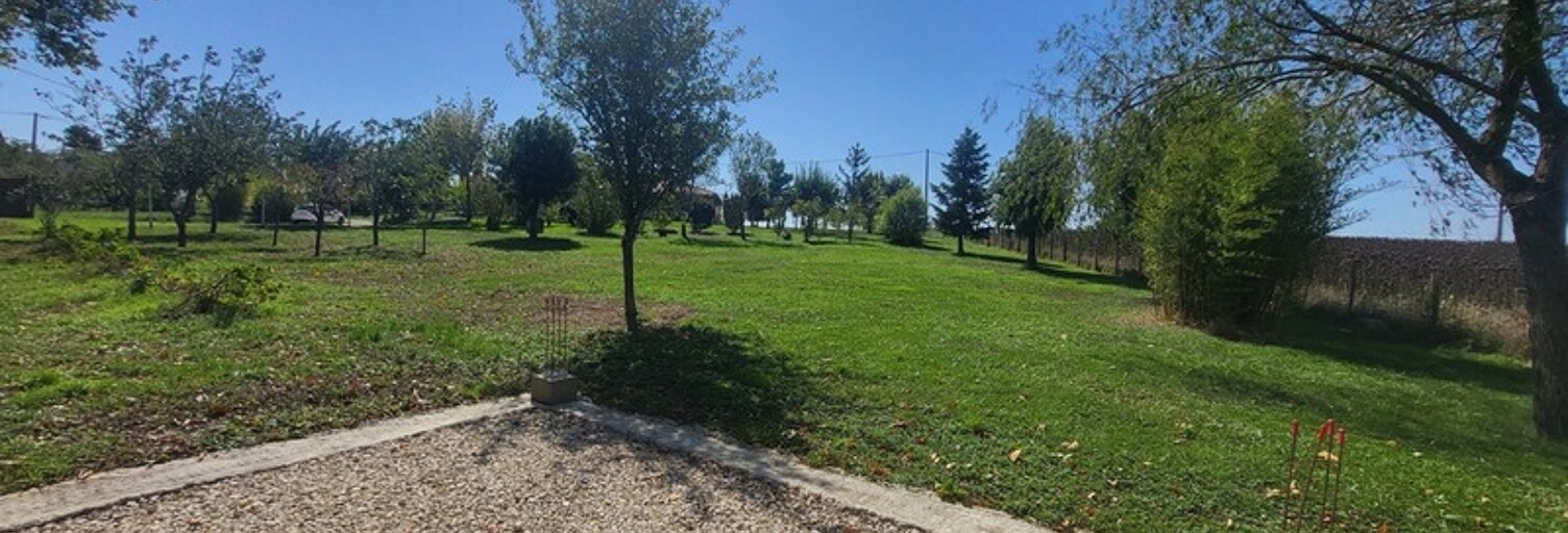 Terrain  1401 m² à vendre à Cadours (31480)