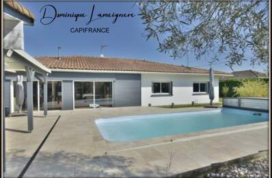 PROCHE DAX ( 10 mn côté EST ) - MAGNIFIQUE VILLA T7 de 2007 Plain Pied - PISCINE - 4 SALLES D'EAU — photo du bien