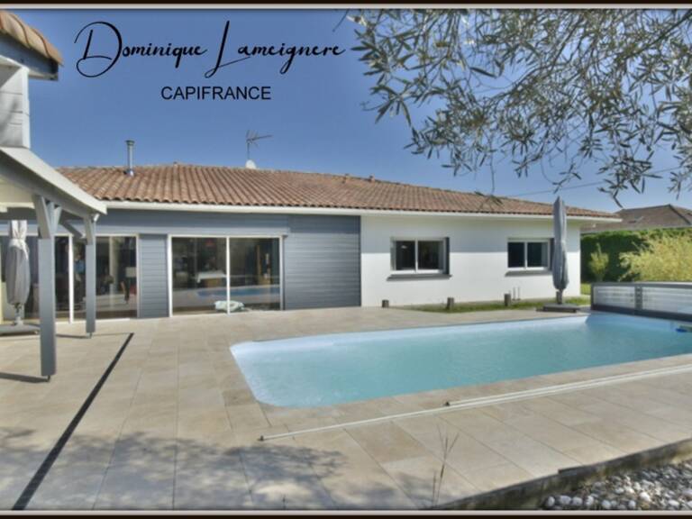 PROCHE DAX ( 10 mn côté EST ) - MAGNIFIQUE VILLA T7 de 2007 Plain Pied - PISCINE - 4 SALLES D'EAU — photo 1