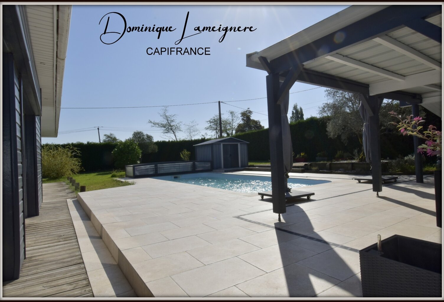 PROCHE DAX ( 10 mn côté EST ) - MAGNIFIQUE VILLA T7 de 2007 Plain Pied - PISCINE - 4 SALLES D'EAU — photo 1