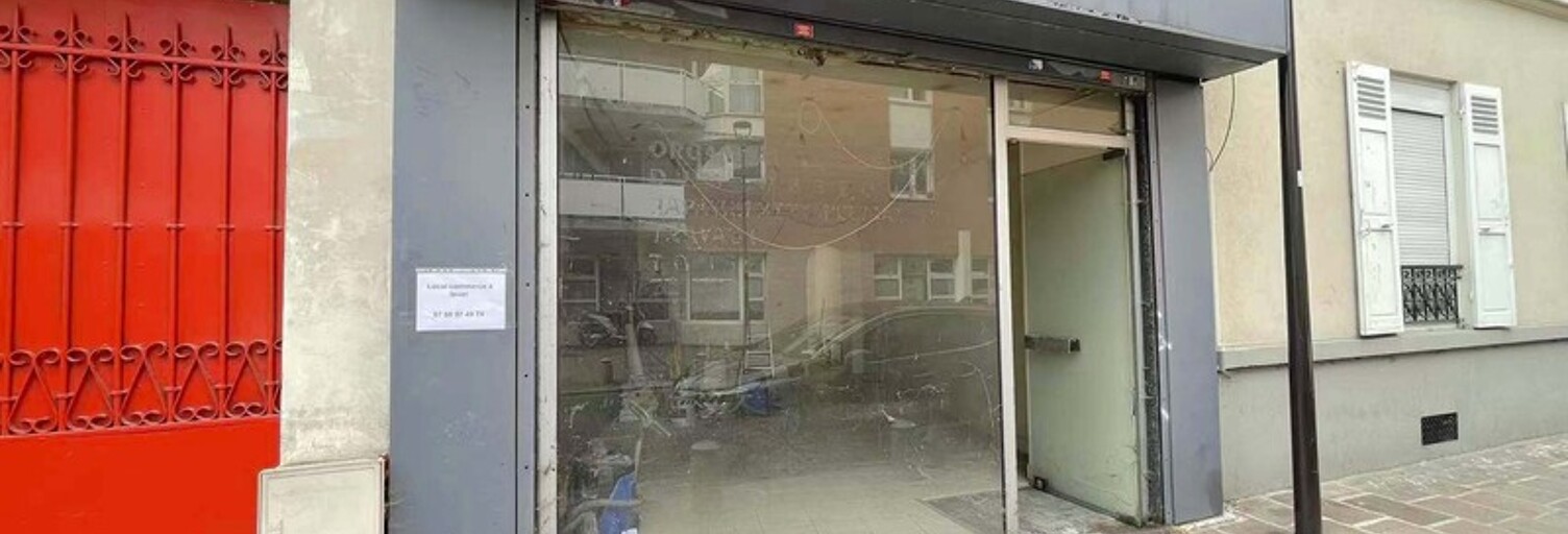 Commerce 1 Pièce 40 m² à louer à Ivry-sur-Seine (94200)