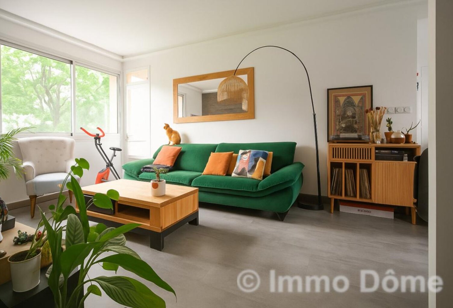 Superbe F3, 58 m², garage — photo 1