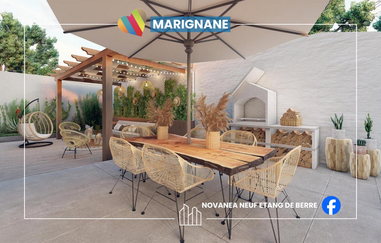 Villa / Maison  T3 à vendre Marignane 13700