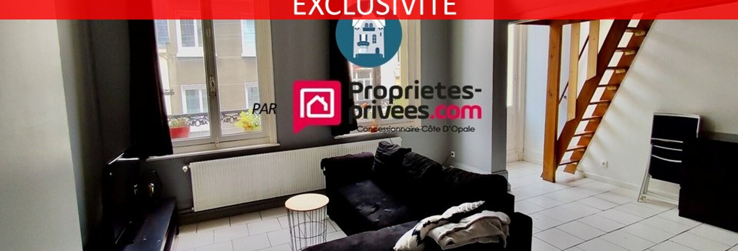 Appartement 1 Pièce 43 m² à vendre à Boulogne-sur-Mer (62200)
