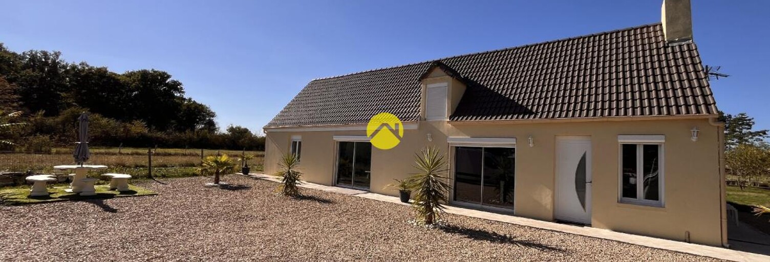 Maison 5 Pièces 100 m² à vendre à Uzay-le-Venon (18190)