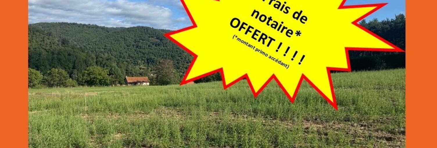 Terrain  2043 m² à vendre à Vorey (43800)