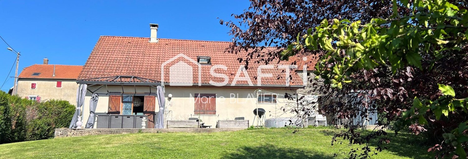 Maison 5 Pièces 98 m² à vendre à Chargey-lès-Gray (70100)