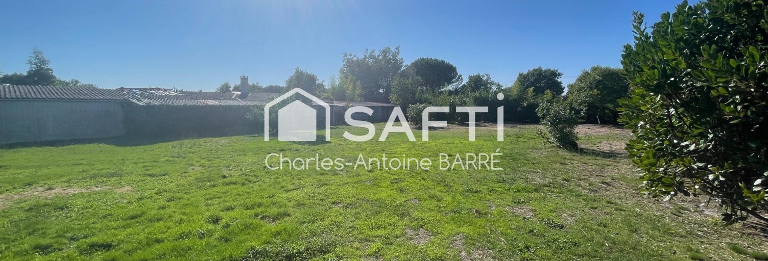 Terrain  1077 m² à vendre à Le Porge (33680)