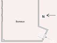Vente Bureaux 45 m&sup2; — photo 3