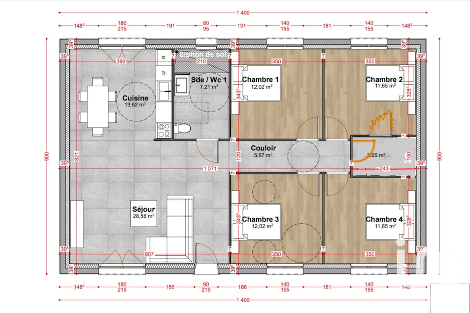 Vente Maison/villa 5 pièces - Photo 3