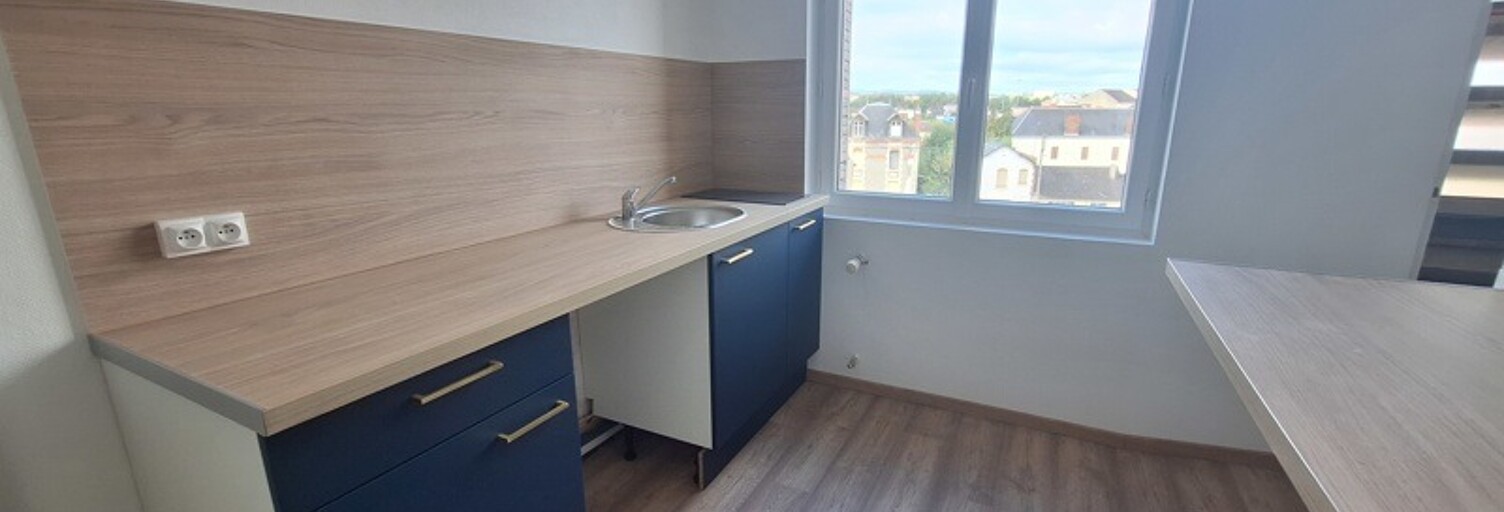 Appartement 2 Pièces 43 m² à vendre à Montluçon (03100)