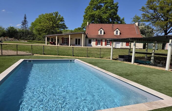 Maison avec piscine à vendre, nord de la Haute Vienne 87 — photo 3
