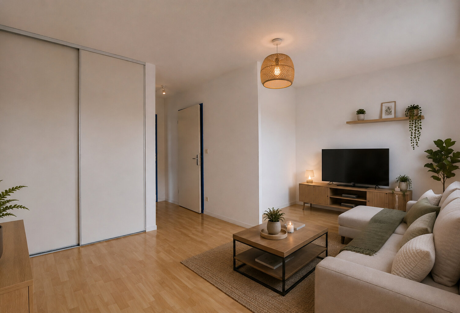 Blagnac - Appartement T1bis avec balcon et parking - Proche IUT - Centre commercial — photo 1