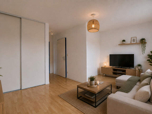 Blagnac - Appartement T1bis avec balcon et parking - Proche IUT - Centre commercial — photo du bien