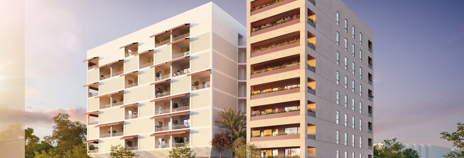 Appartement neuf T2, T3, T4 Pièce 39 à 86 m² à vendre à Montpellier (34000)