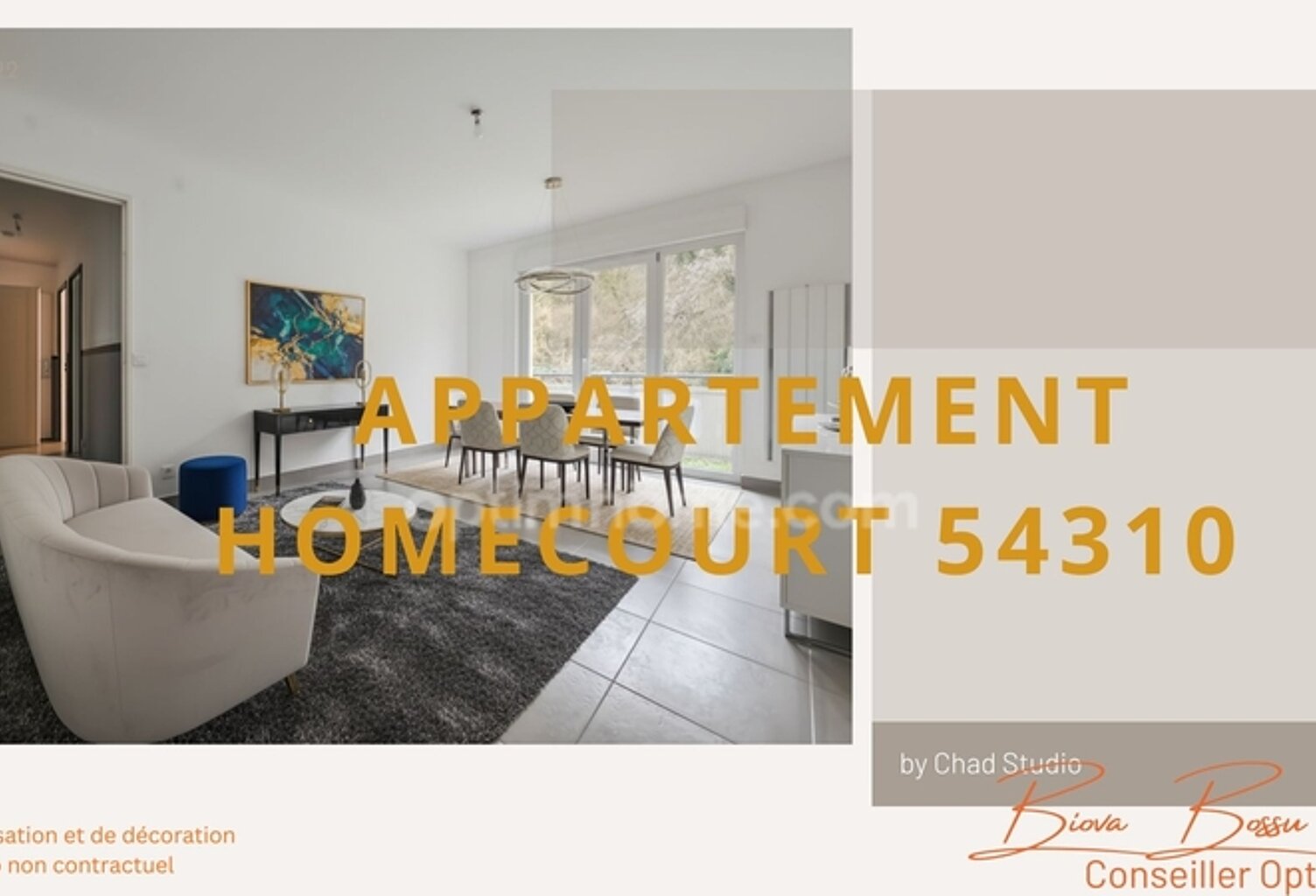 Appartement à vendre T3 lumineux HOMECOURT (54) — photo 1