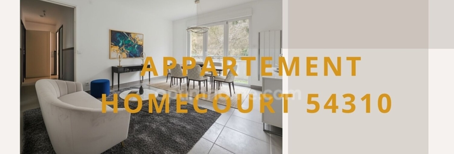 Appartement 3 Pièces 65 m² à vendre à Homécourt (54310)