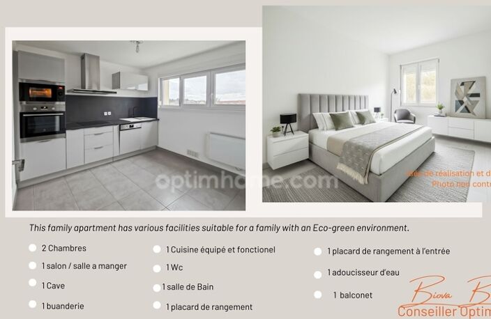 Appartement à vendre T3 lumineux HOMECOURT (54) — photo 3
