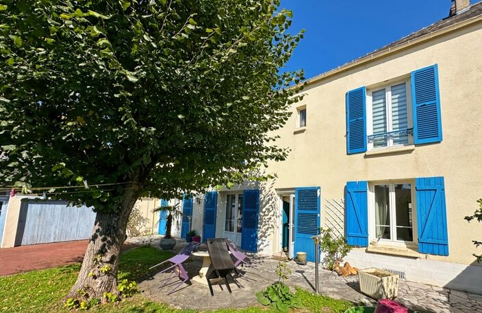SOUPPES S/LOING proche à 5mn. Maison de caractère 7 pièces de 190 m2 sur terrain clos de 350 m2 avec garage — photo 3