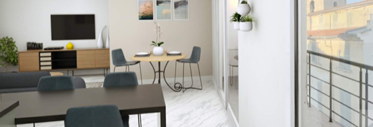 Appartement 4 Pièces 59 m² à vendre à Toulon (83000)