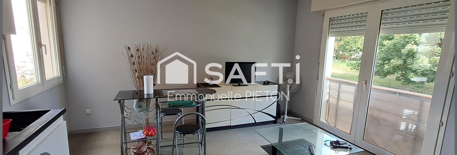 Appartement 1 Pièce 22 m² à vendre à Saint-Benoît (86280)