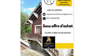 Maison 3 Pièces 76 m² à vendre à Monestier-de-Clermont (38650)