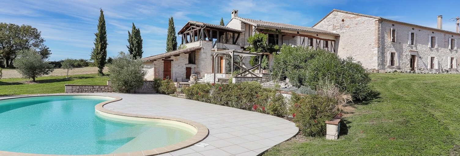 Maison 10 Pièces 409 m² à vendre à Castelnau-de-Montmiral (81140)