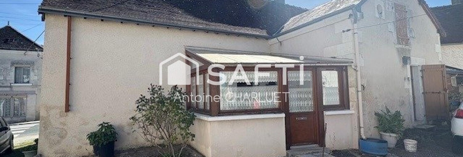 Maison 4 Pièces 78 m² à vendre à Châtillon-sur-Indre (36700)