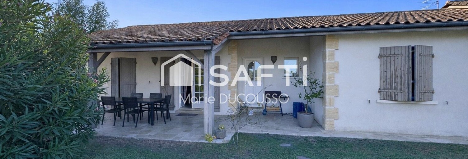 Maison 5 Pièces 156 m² à vendre à Montcaret (24230)