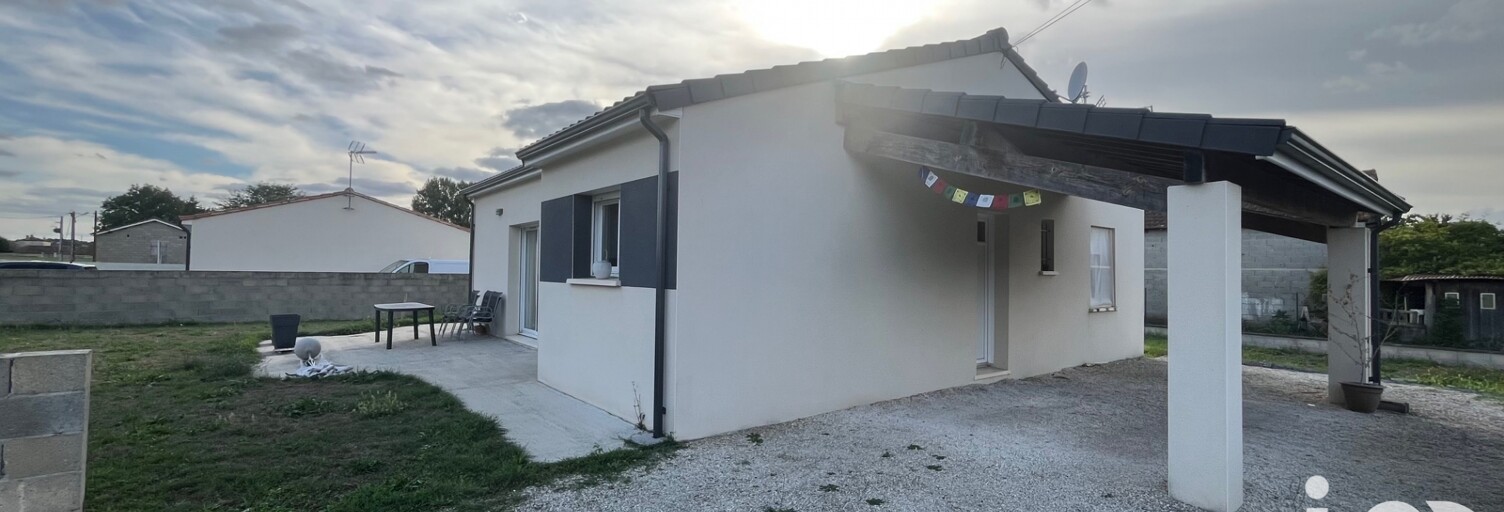 Maison 4 Pièces 96 m² à vendre à Roullet-Saint-Estèphe (16440)