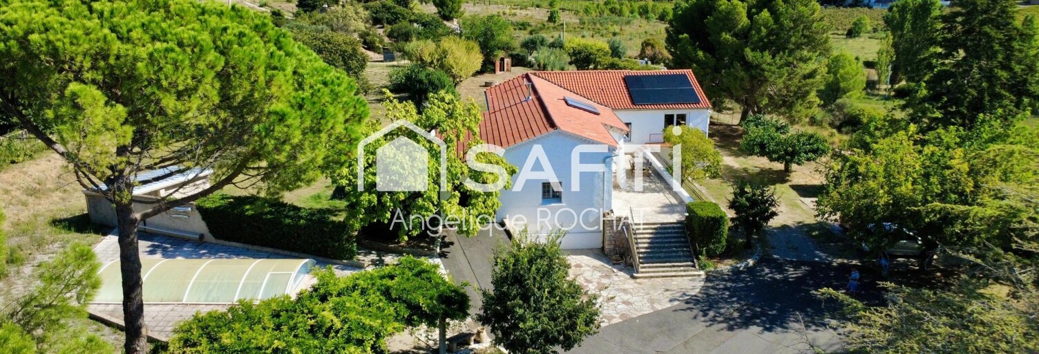 Maison 7 Pièces 163 m² à vendre à Roujan (34320)