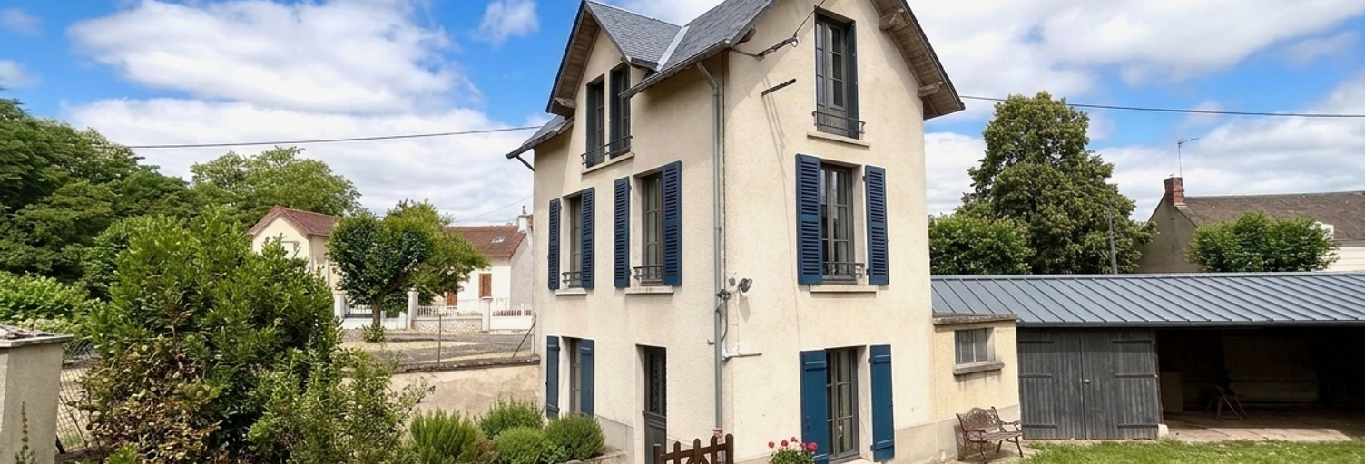 Maison 3 Pièces 70 m² à vendre à Saint-Gaultier (36800)
