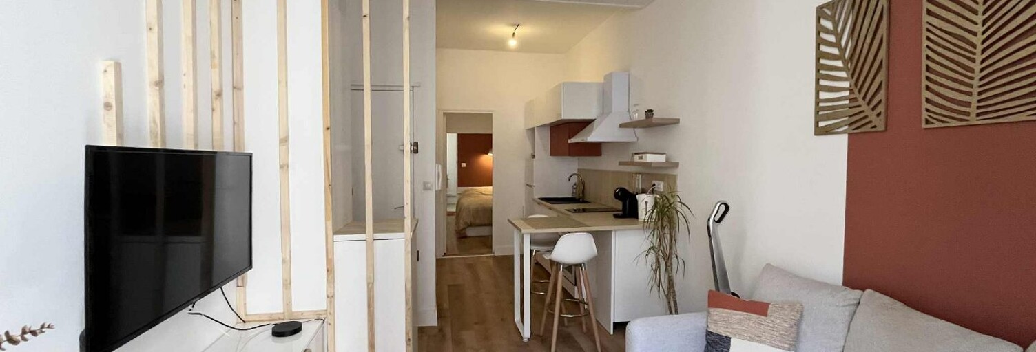 Appartement 2 Pièces 29 m² à vendre à Sète (34200)