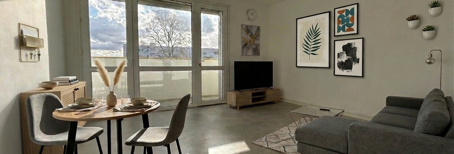 Appartement 3 Pièces 57 m² à vendre à Saint-Quentin (02100)